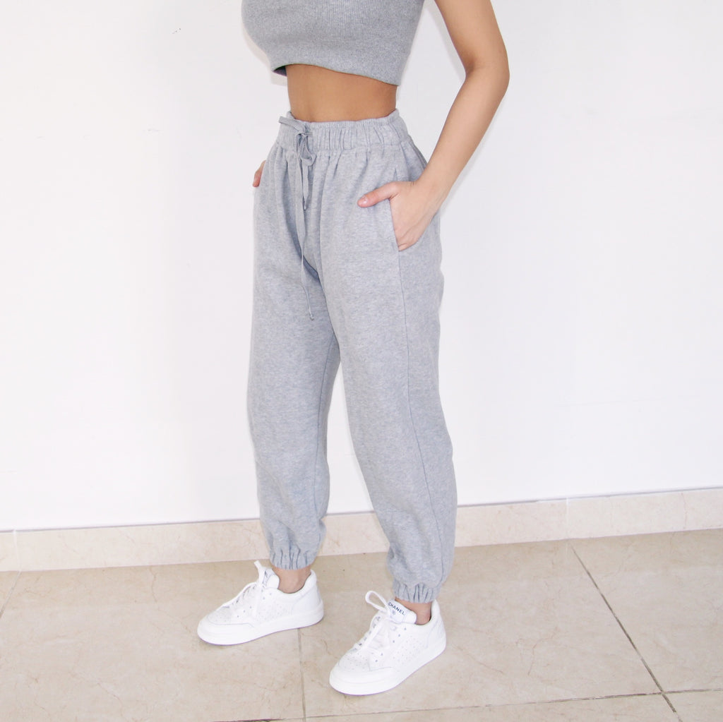 Grey petite online sweatpants