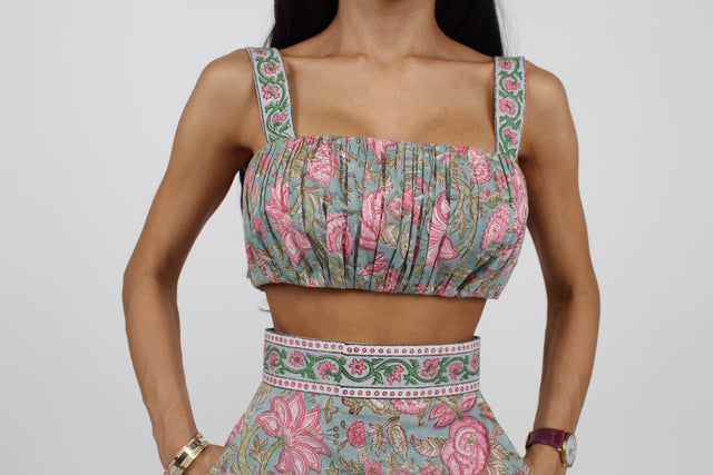 RANI SAGE CROP TOP