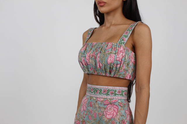 RANI SAGE CROP TOP