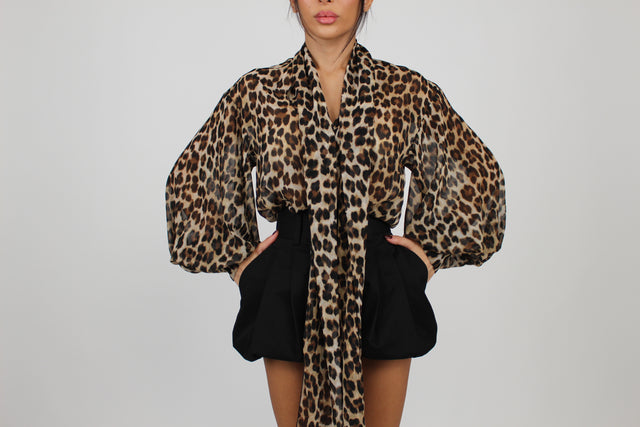 SELINE LEOPARD SHIRT