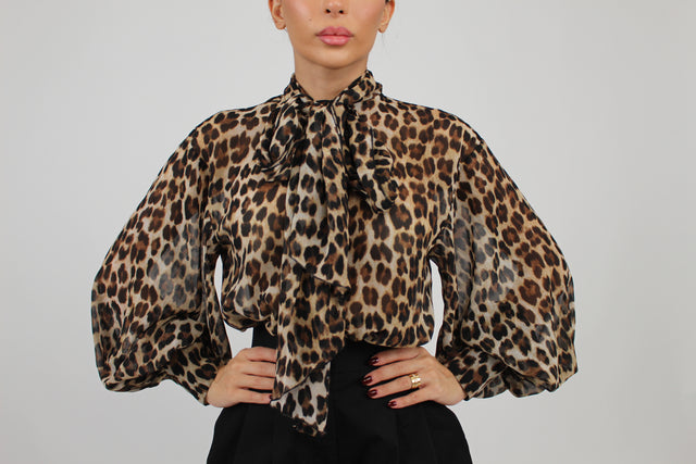 SELINE LEOPARD SHIRT